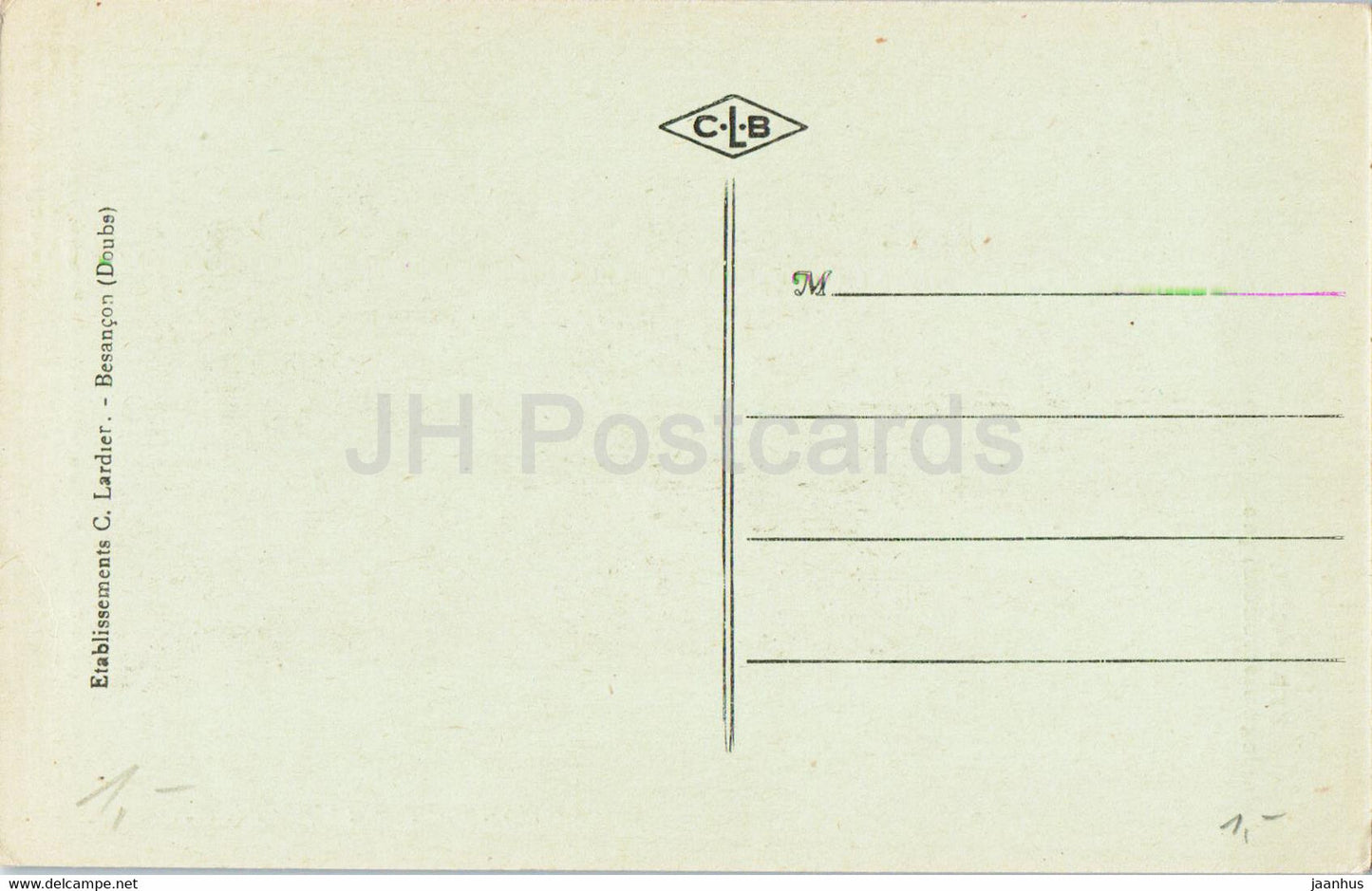 Besançon - Horloge Astronomique - horloge astronomique - carte postale ancienne - France - inutilisée