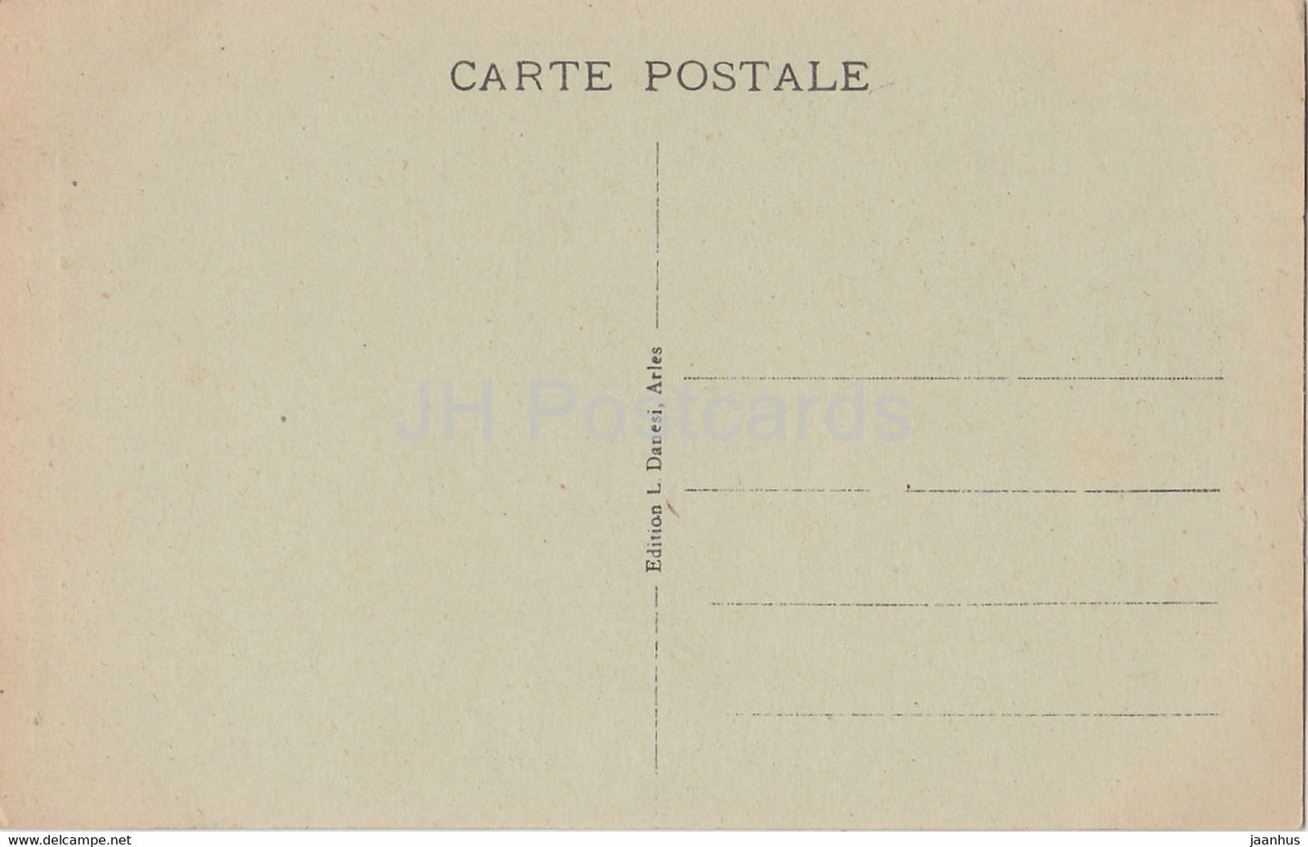 Arles - Porte Renaissance - 100 - old postcard - France - unused