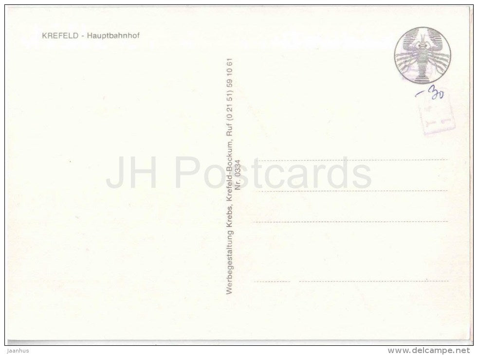 Schillerplatz - Schiller Square - Cottbus - Germany - DDR - unused - JH Postcards