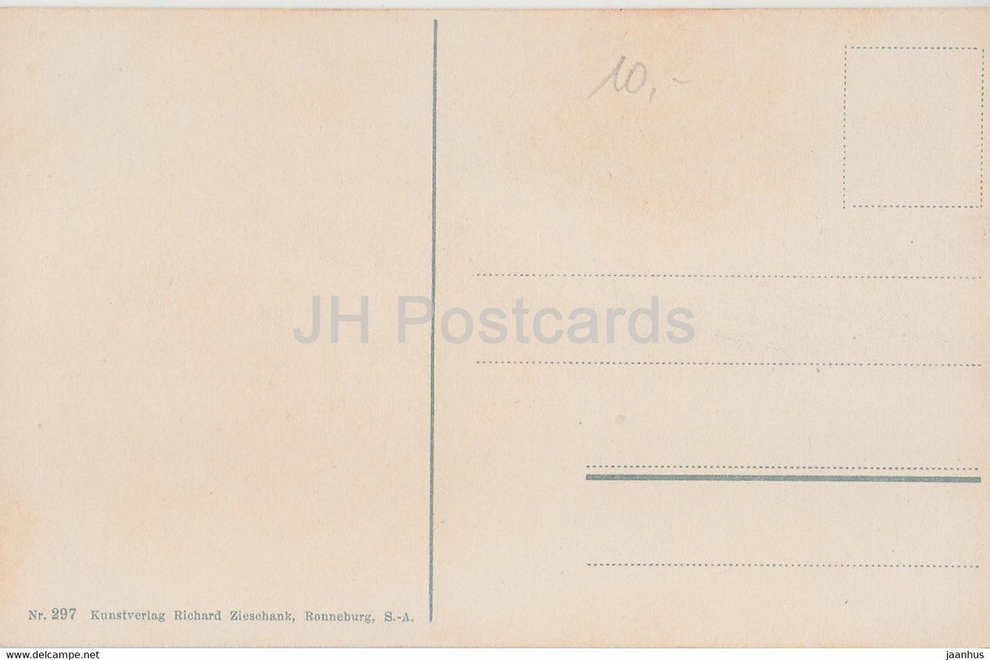 Das Hollental - Frankenwald - Am Wehr - 297 - old postcard - Germany - unused