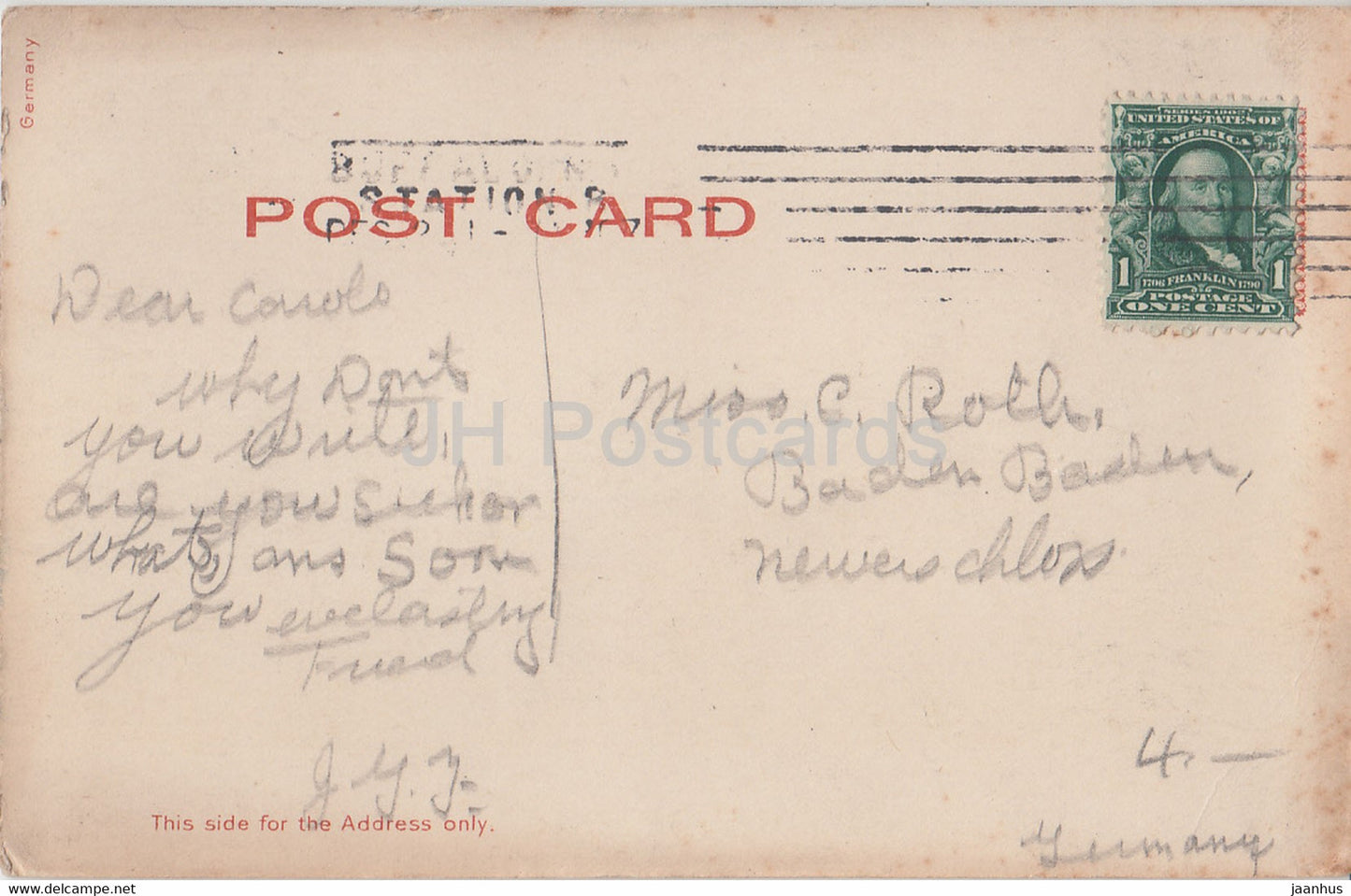 New York - City Hall and Broadway Buildings N Y City - old postcard - United States - USA - used