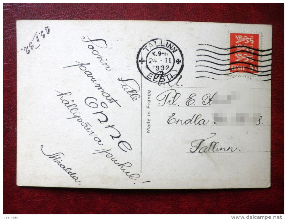 movie actor - Nils Asther - cinema - 362 - circulated in Estonia 1932 - France - used - JH Postcards