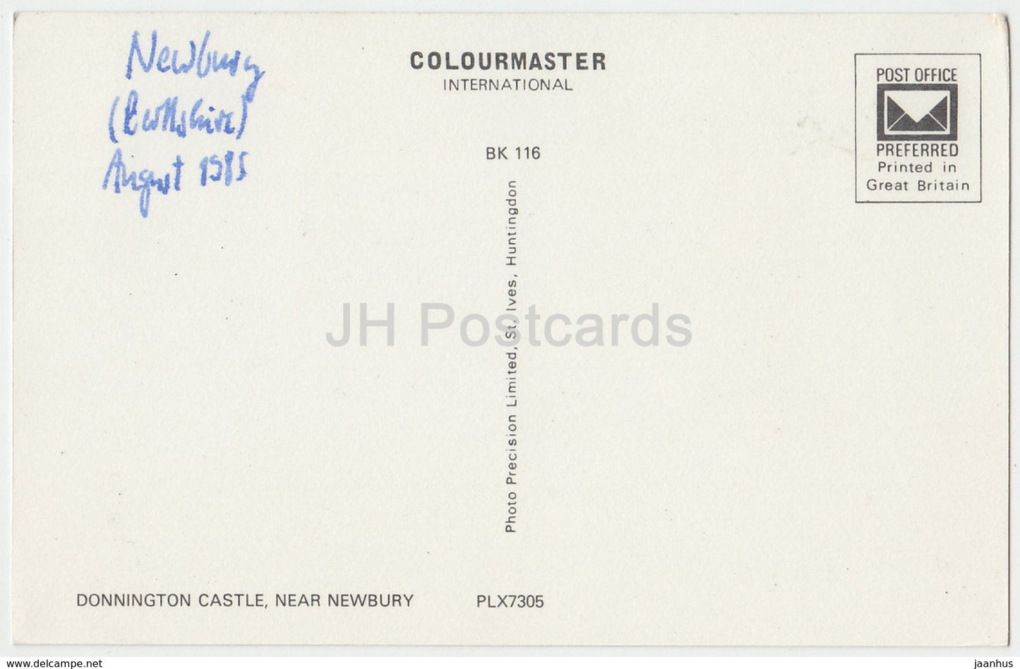 Donnington Castle in der Nähe von Newbury – PLX7305 – 1985 – Vereinigtes Königreich – England – gebraucht