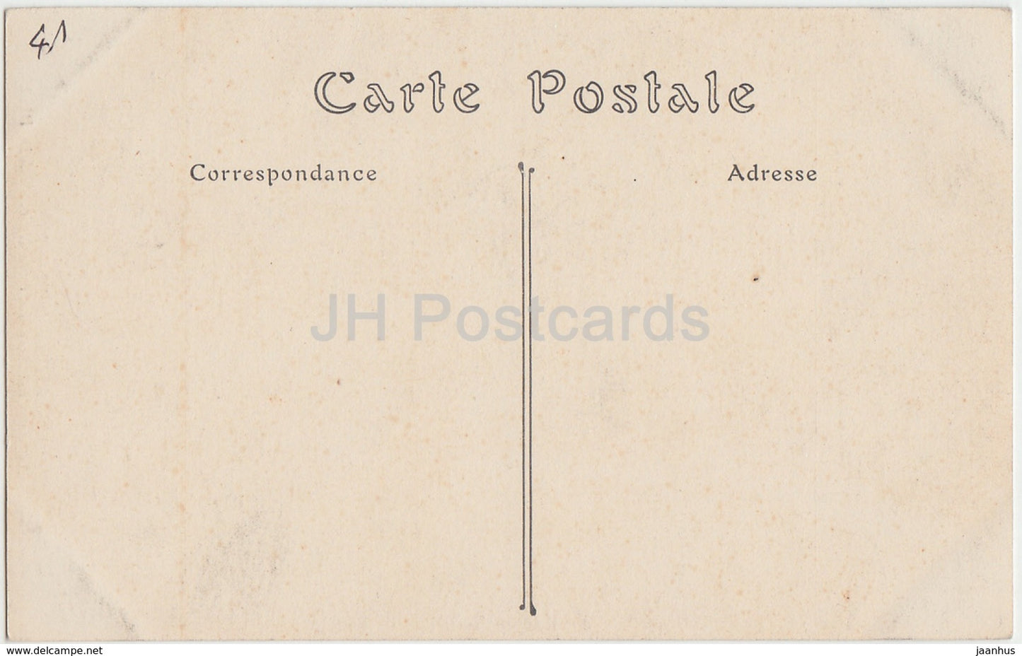 Chateau de Blois - Aile Louis XII - La Cheminee du Porc Epic - castle - 21 - old postcard - France - unused