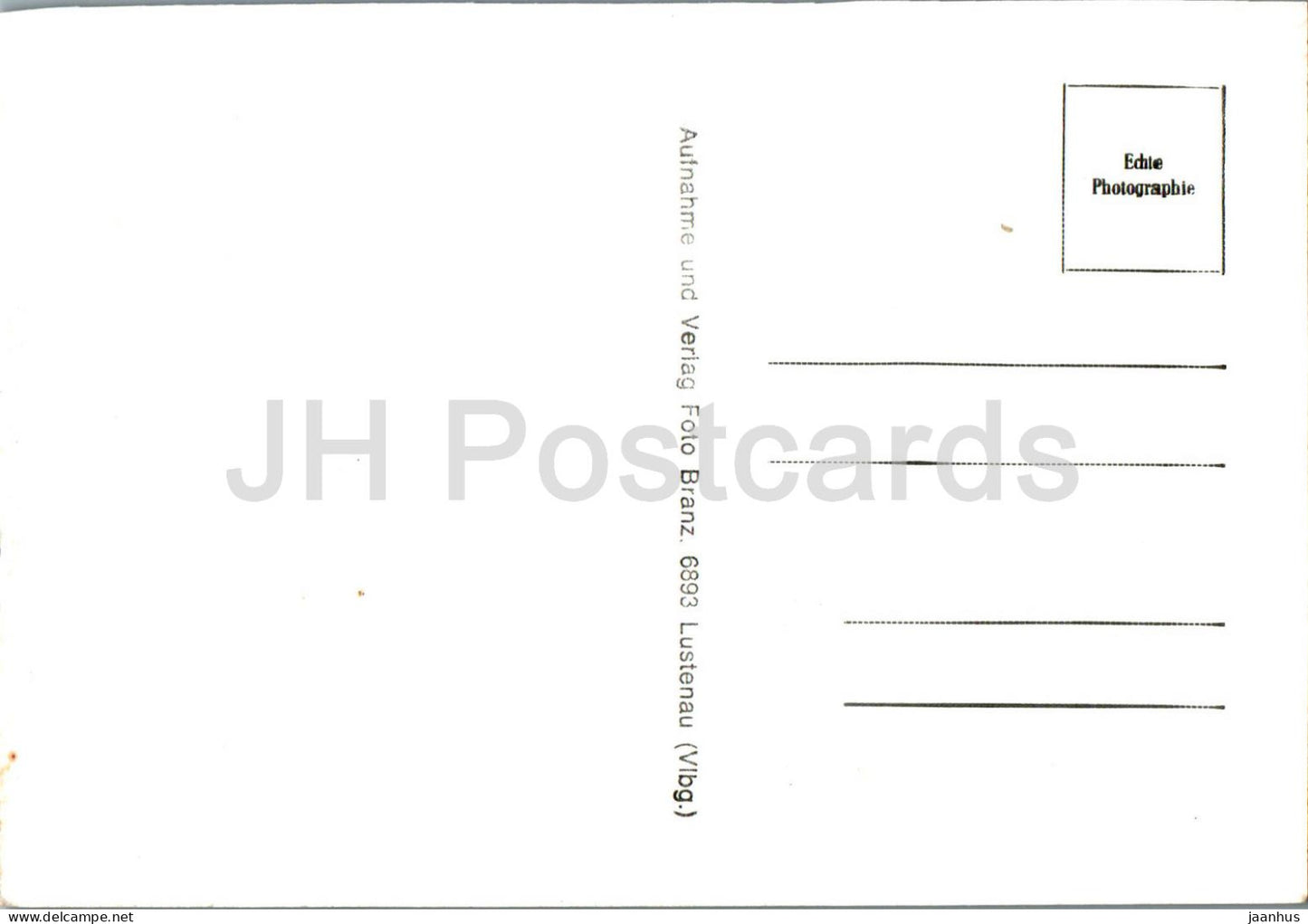 Skiparadies Warth am Arlberg - Wartherhorn 2257 m - 3853 - Autriche - inutilisé