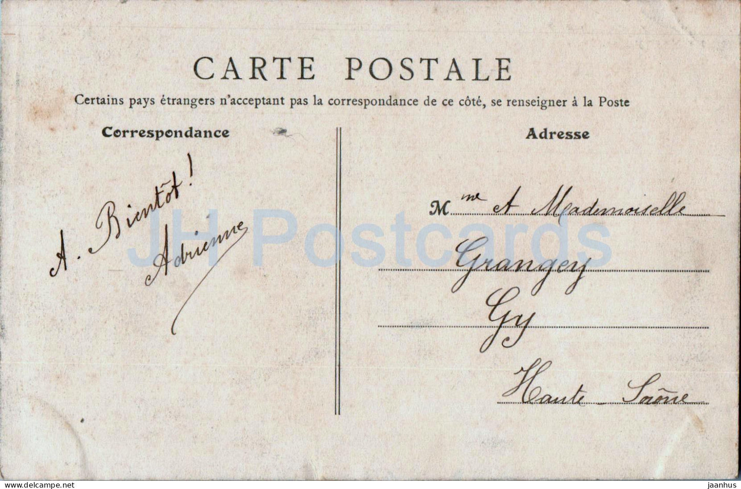 Vesoul - Ecole Normale d'Institutrices - Ecole des Maîtres - 12 - carte postale ancienne - France - occasion