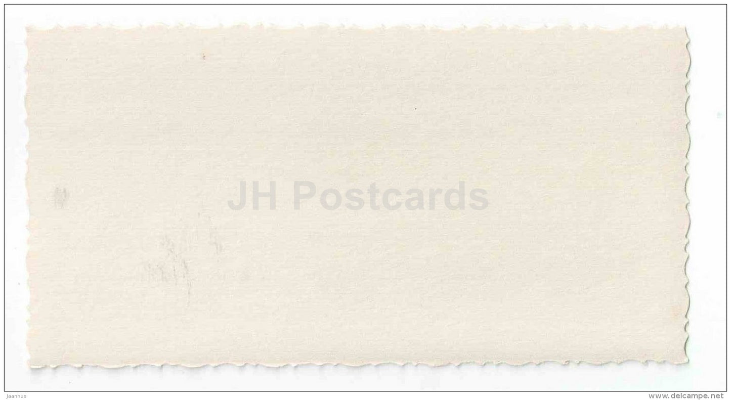 Toompea View - mini card - Tallinn - old - Estonia USSR - unused - JH Postcards