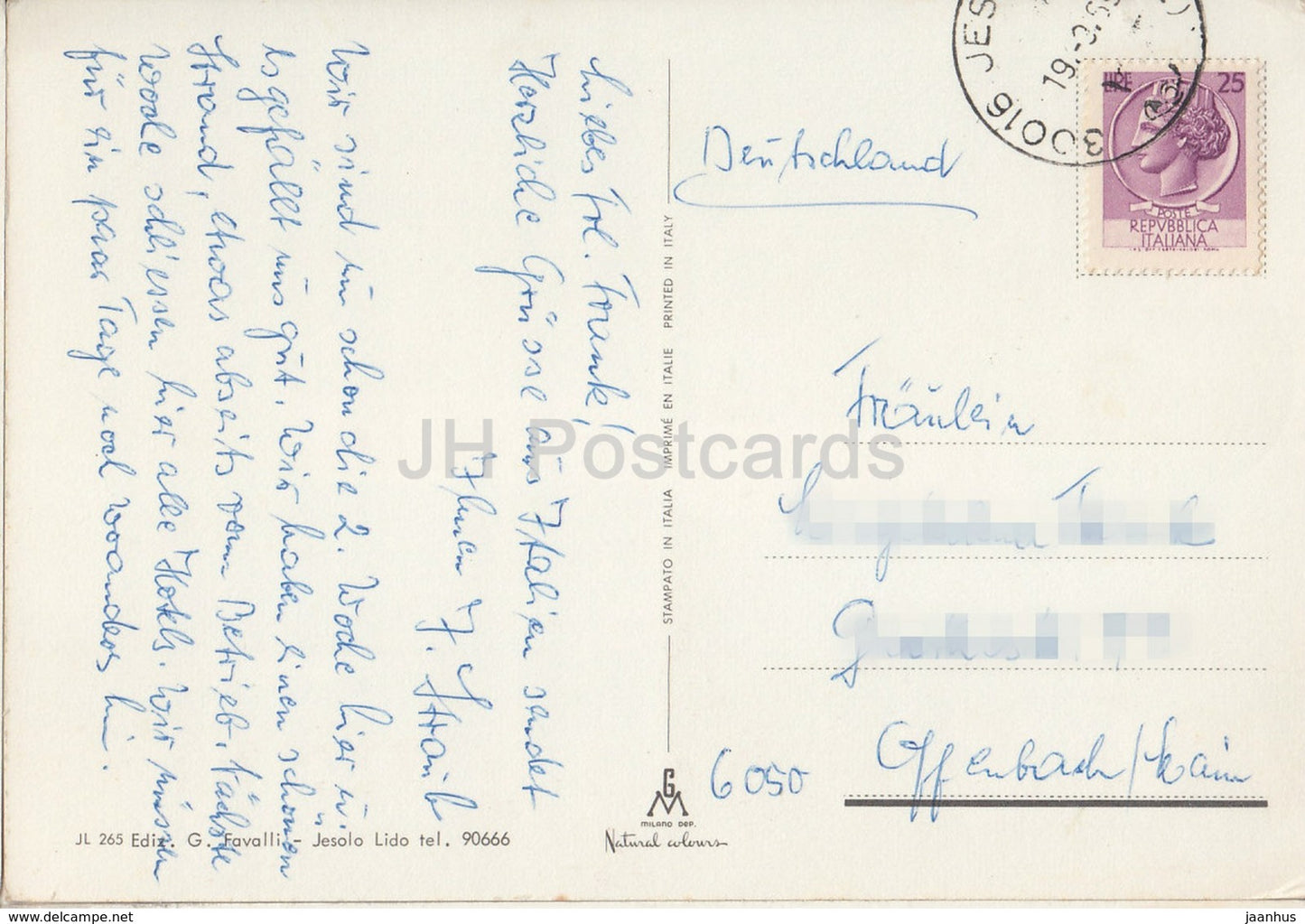 Jesolo Pineta - plage - voiture - bateau - multiview - Italie - occasion