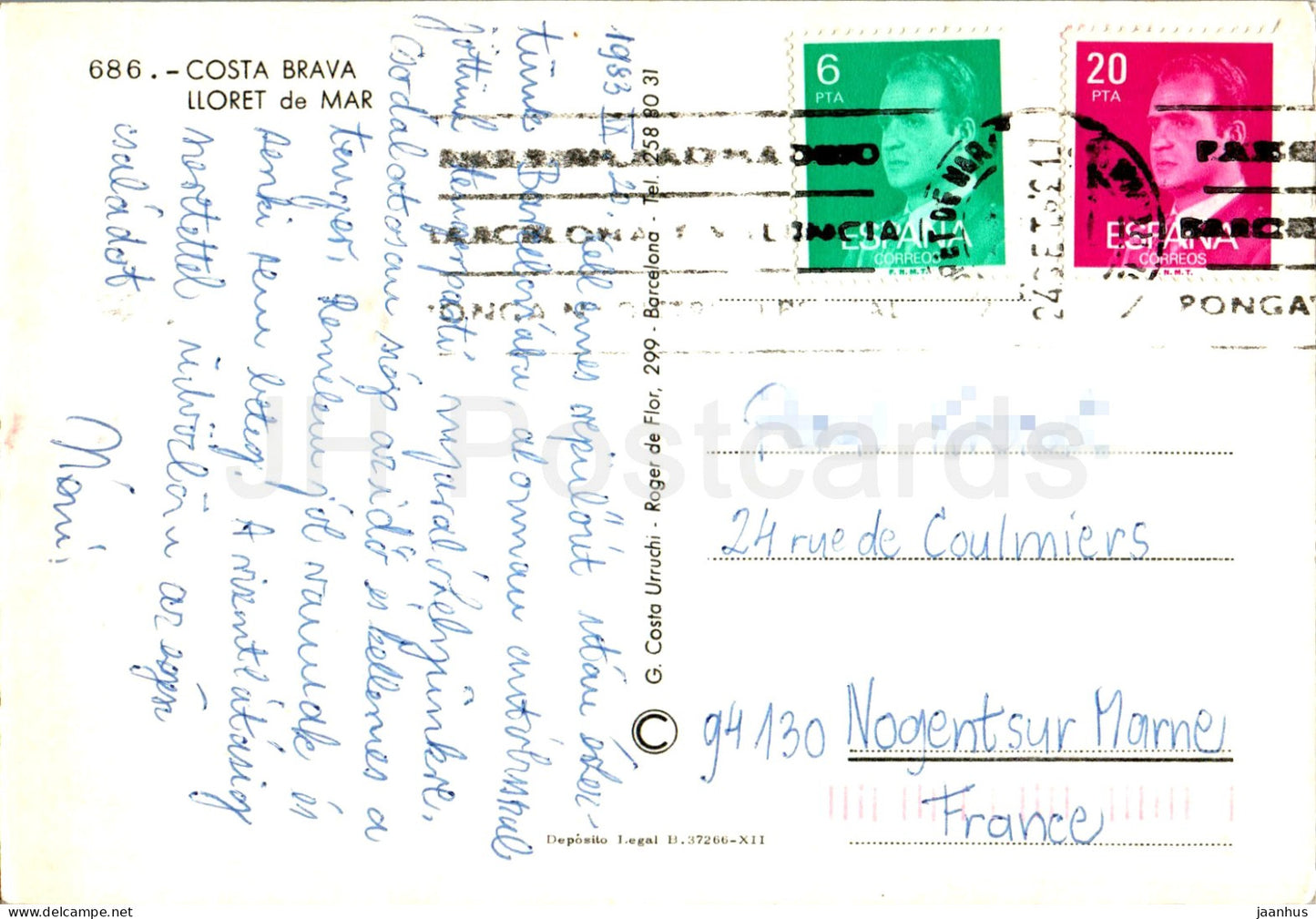 Costa Brava - Lloret de Mar - multiview - 686 - Spain - used