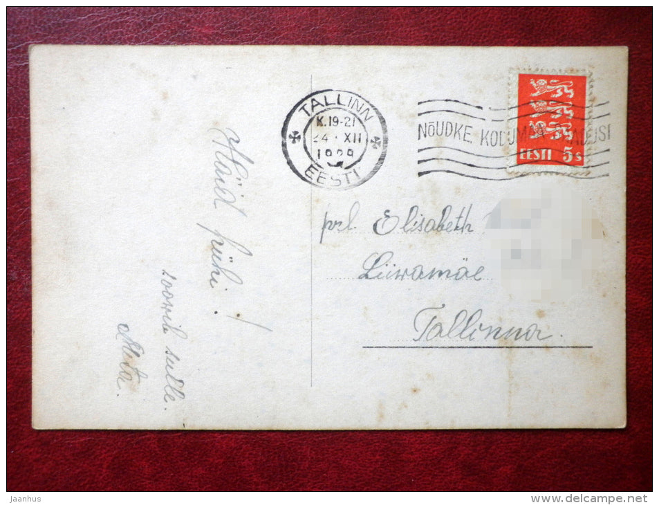 movie actor - Iwan Petrowich - cinema - 4287/1 - circulated in Estonia 1929 - Germany - used - JH Postcards