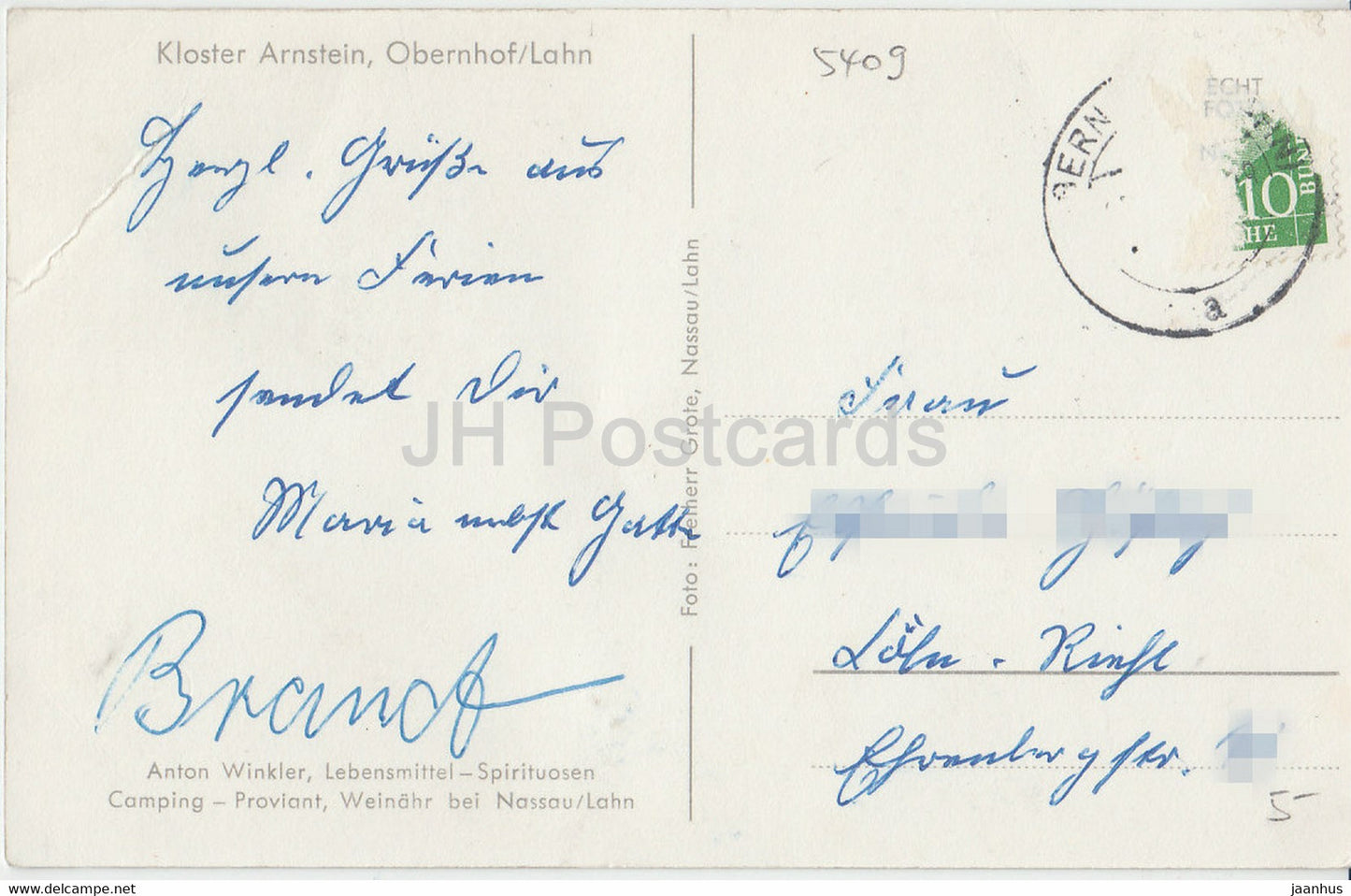 Kloster Arnstein - Obernhof Lahn - monastère - Allemagne - utilisé