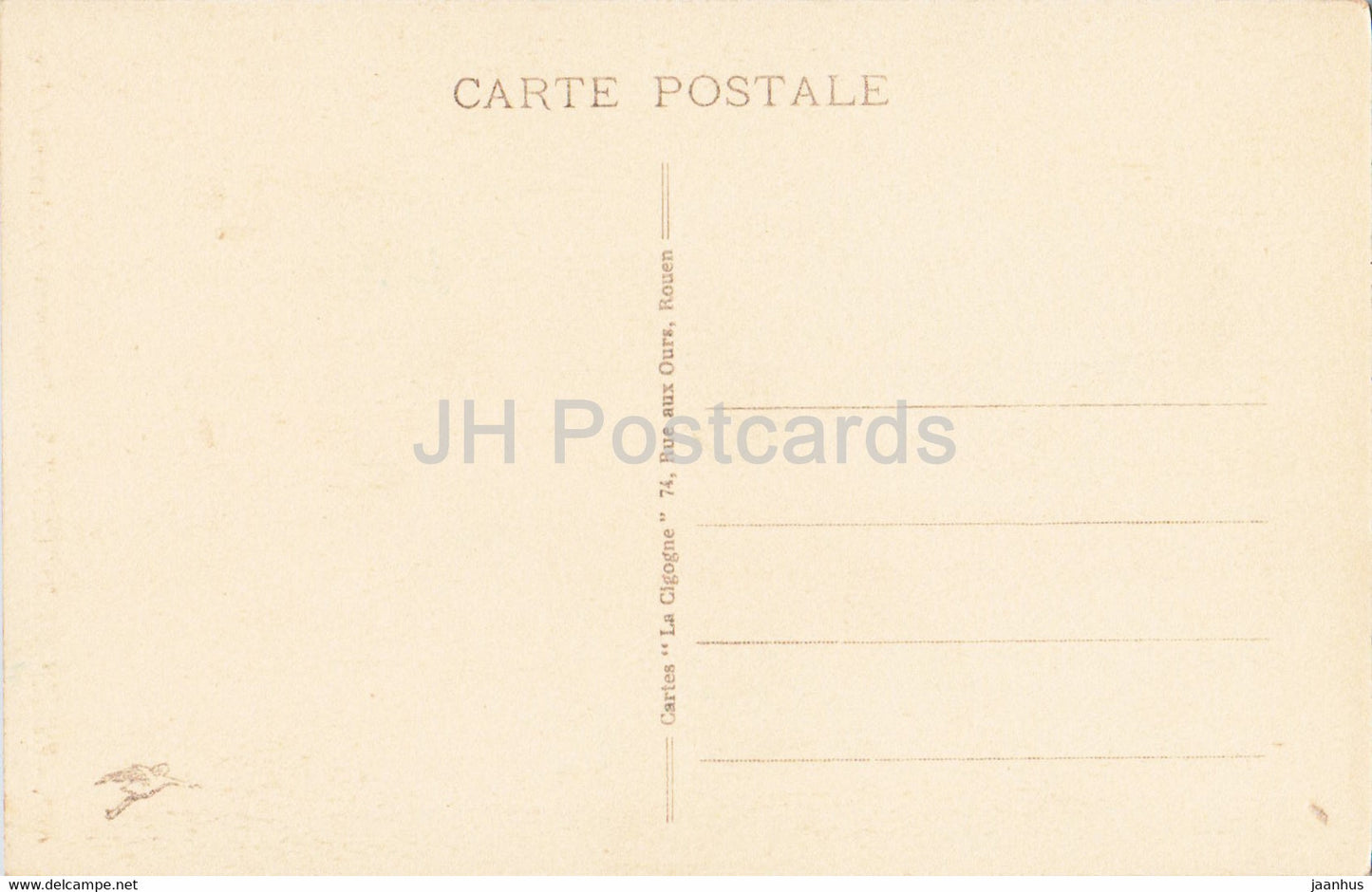 Rouen - Bonsecours - Monument de Jeanne d'Arc - 807 - old postcard - France - unused