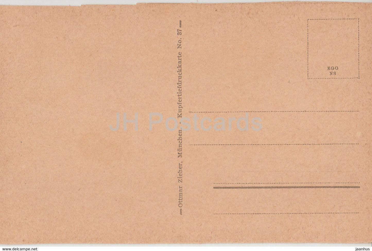 Munchen - Schloss Nymphenburg - Grosser Festsaal - Munich - 37 - carte postale ancienne - Allemagne - inutilisée