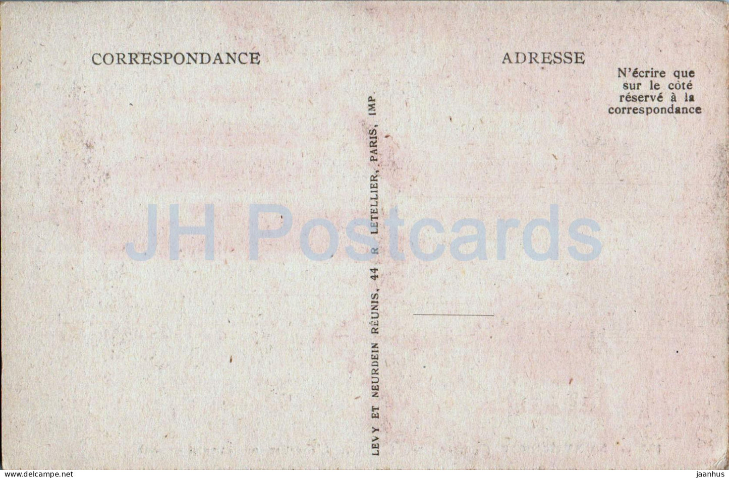 Saint Herbot - L'Eglise - L'Escalier monumental - Kirche - 152 - alte Postkarte - Frankreich - unbenutzt