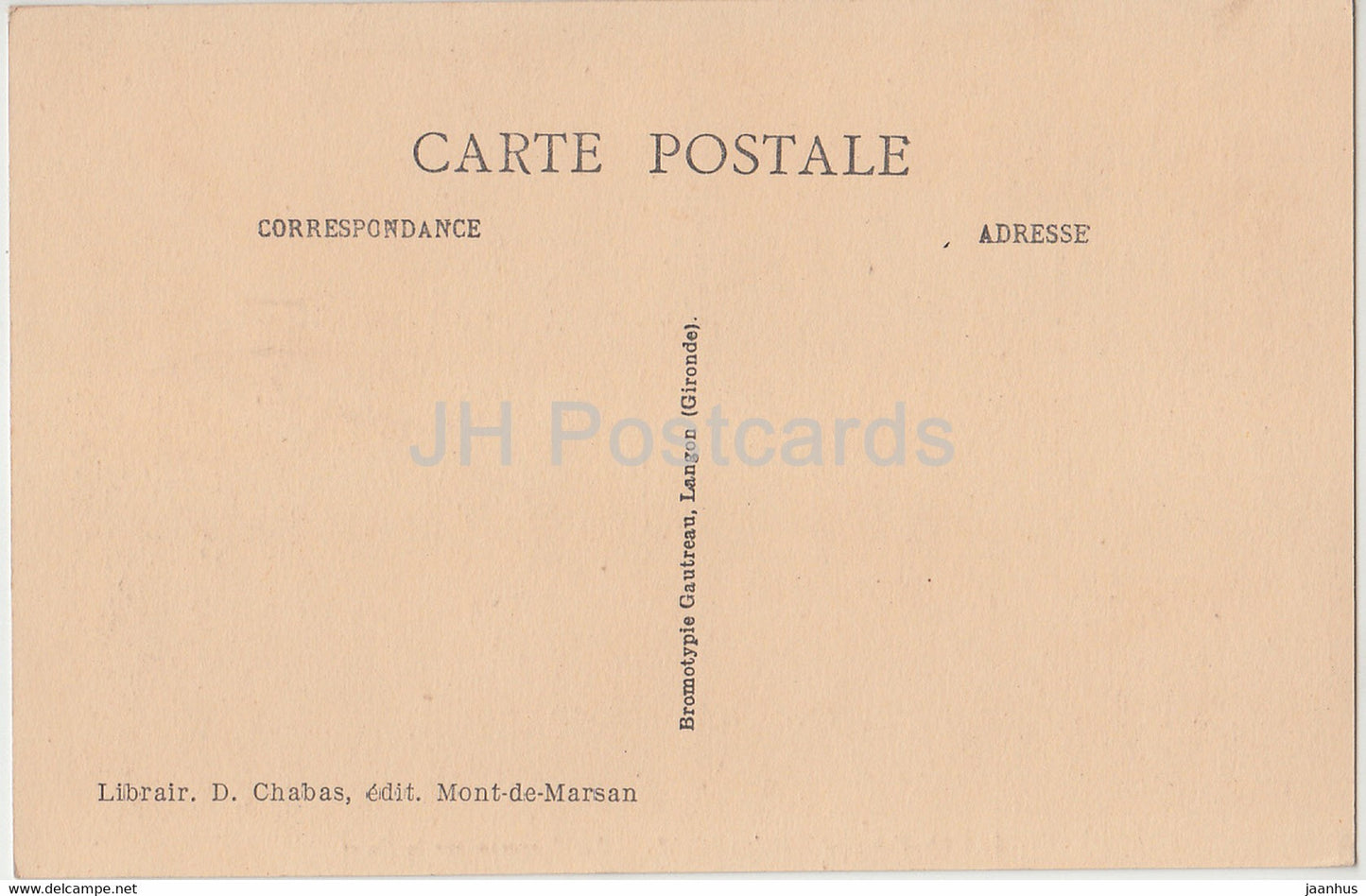 Hossegor - Les Terrasses sur la Dune - La Cote d'Argent - old postcard - France - unused