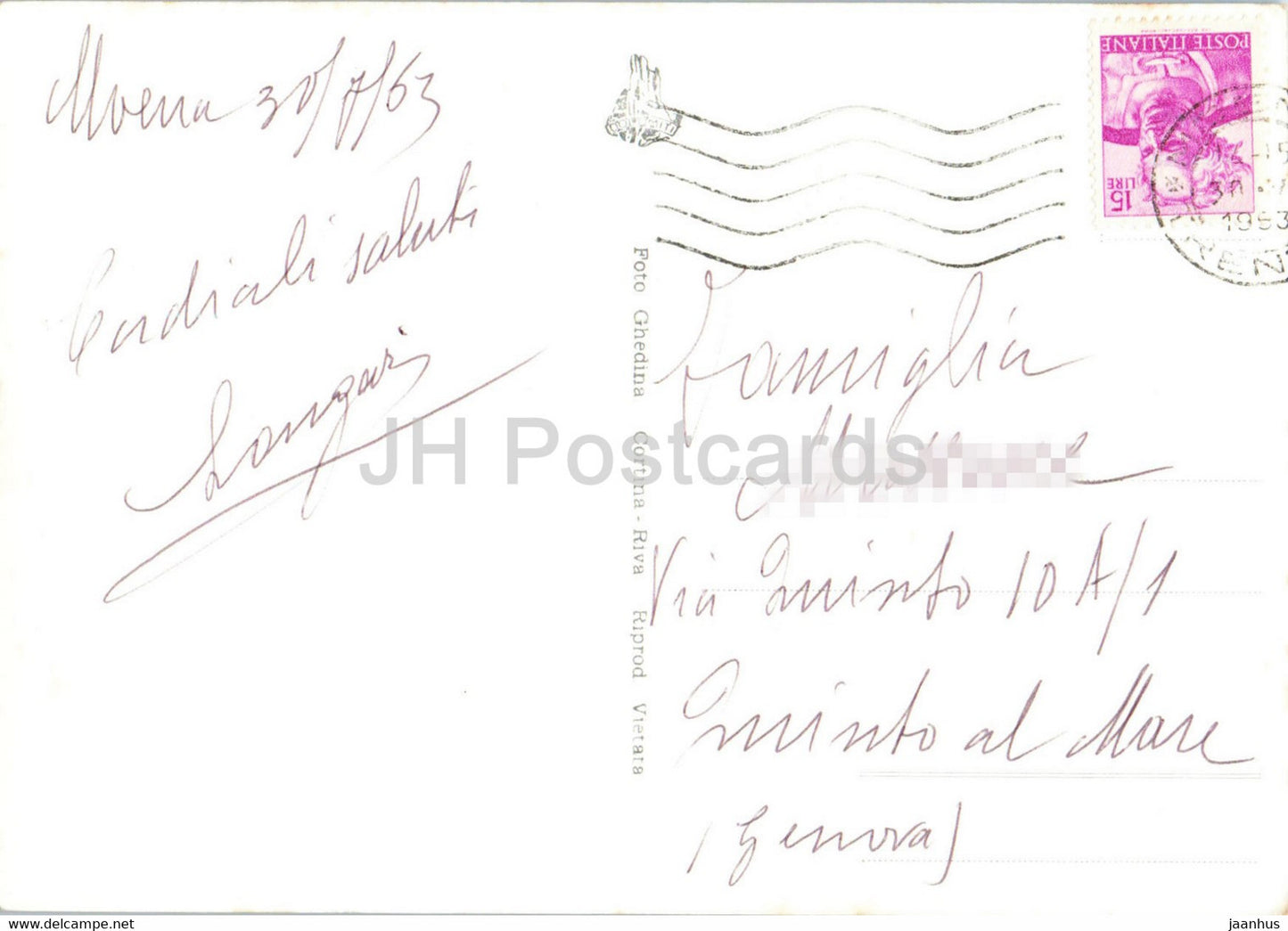 Val di Fassa - Moena 1200 - Catinaccio 2981 - 1963 - Italy - used