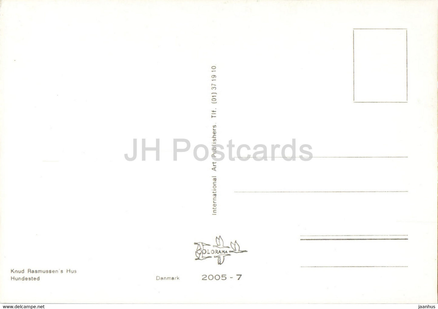 Hundested - Knud Rasmussen House - Denmark - unused