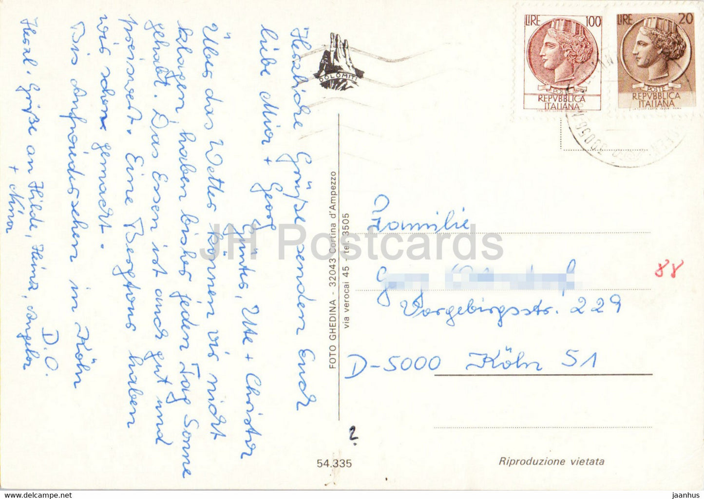 Gruppo Catinaccio - Rif Passo Santner - alpiniste - Italie - utilisé