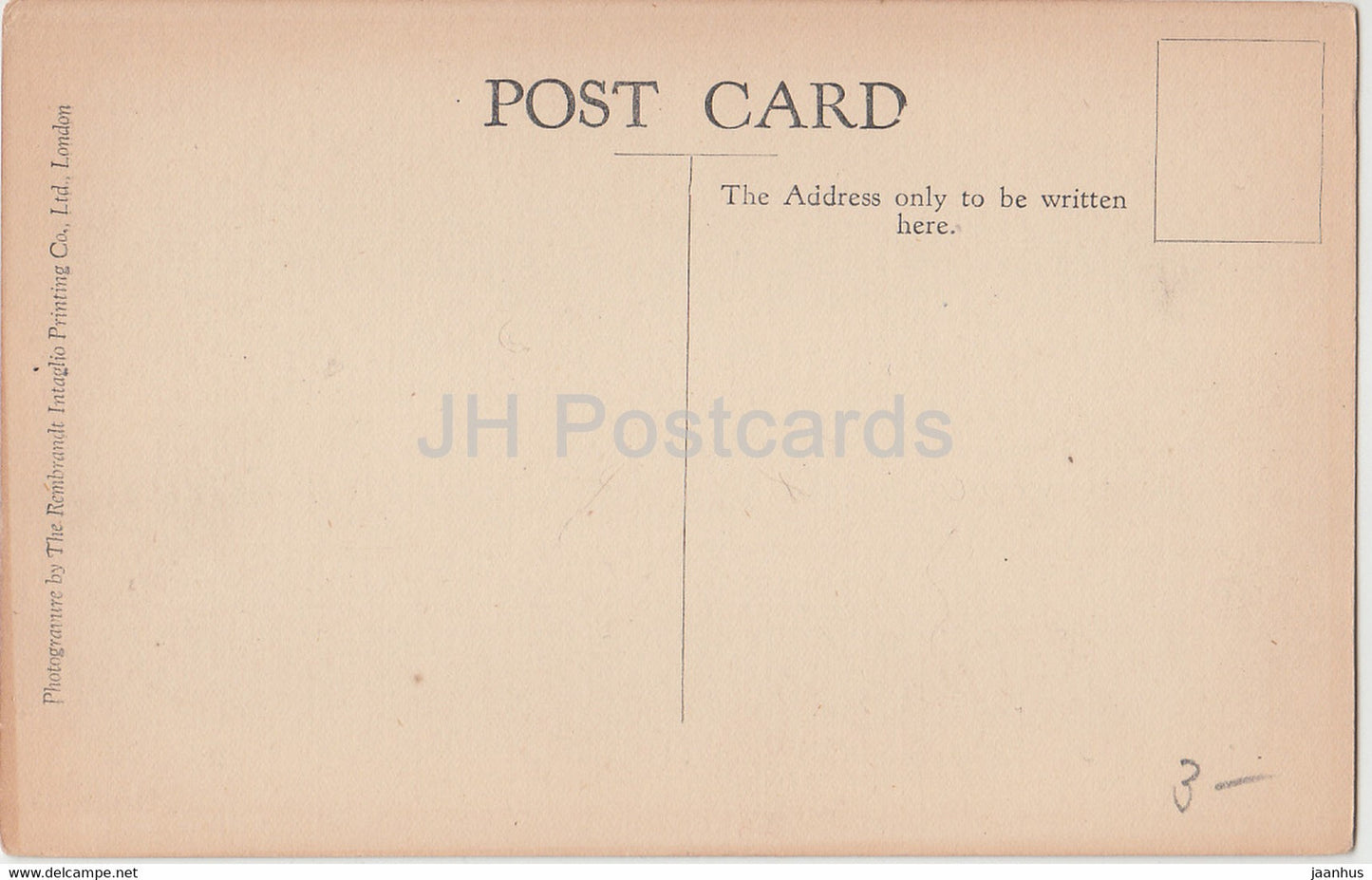 London - Hampton Court Palace - South Front - old postcard - England - United Kingdom - unused