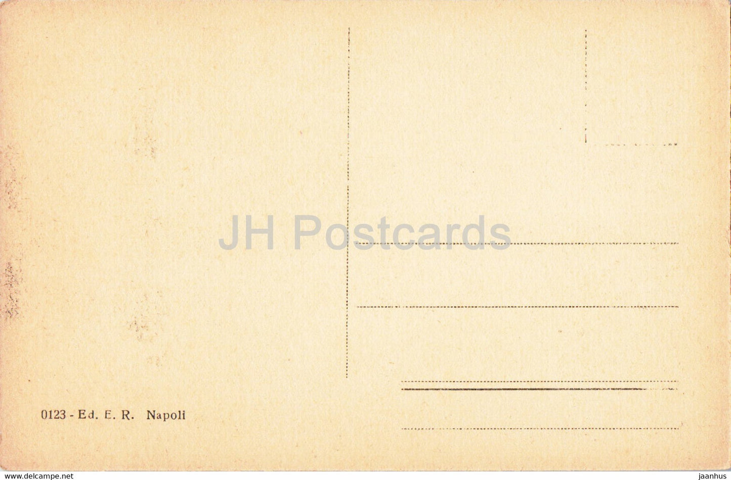 Napoli - Castel dell' Ovo - 0123 - old postcard - Italy - unused
