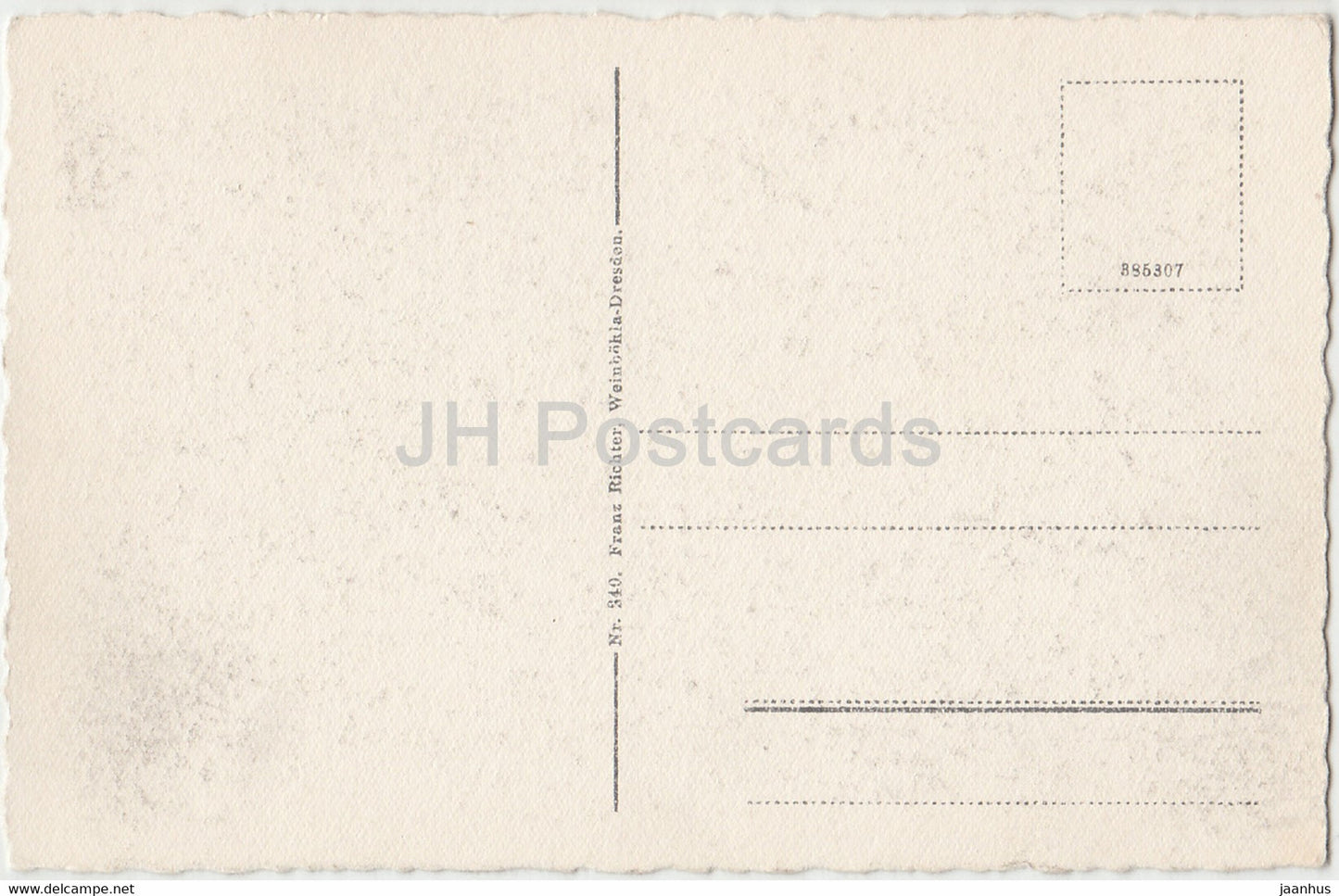 Weimar - Goethes Wohnhaus - 340 - old postcard - Germany - unused