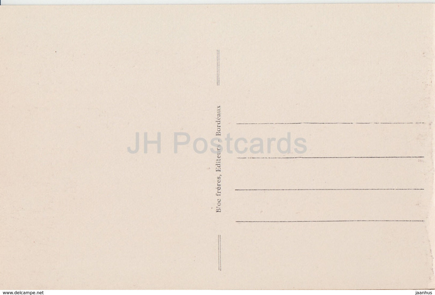 Bordeaux - Le Pont sur la Garonne - pont - 10 - carte postale ancienne - France - inutilisée