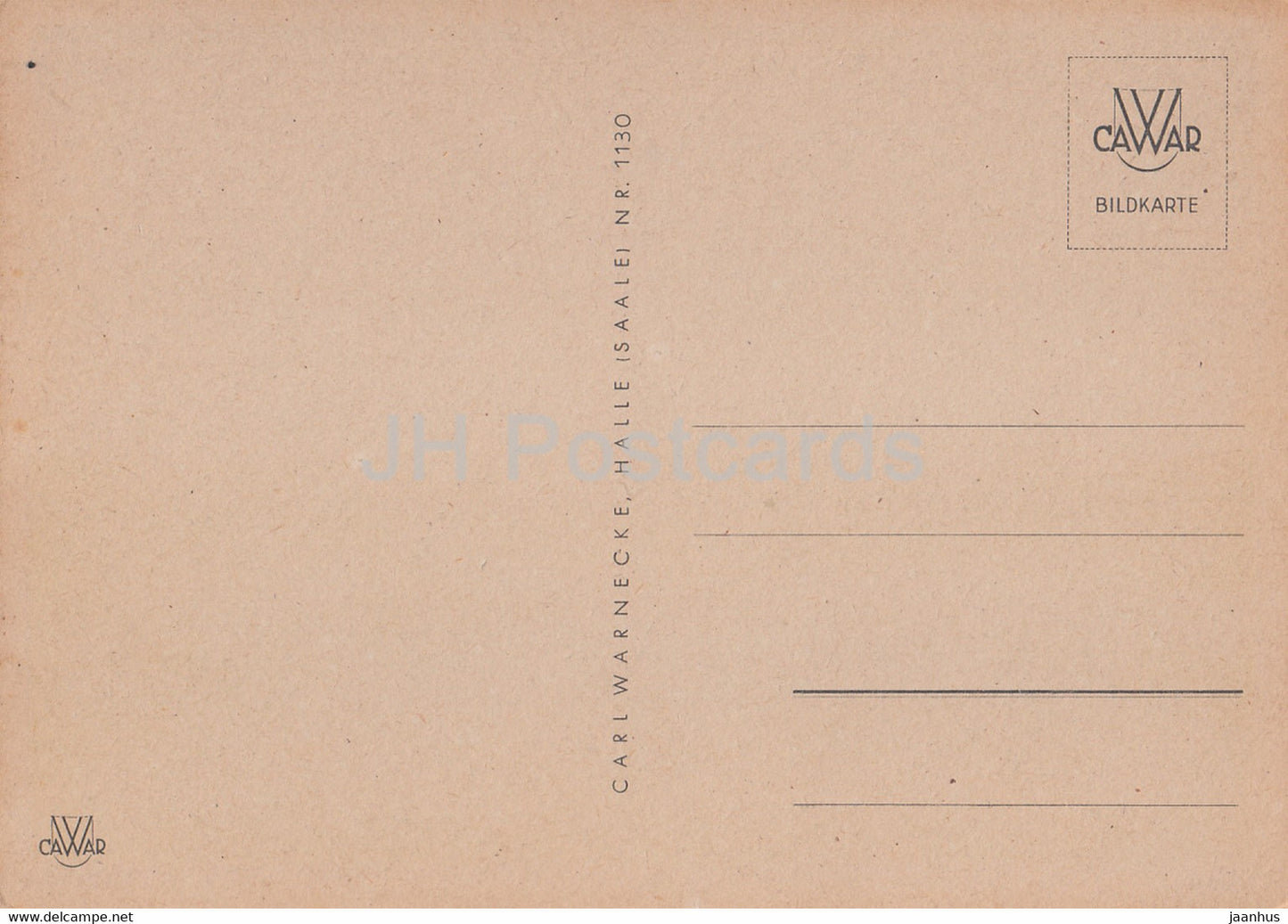 illustration de L. Bilz - Autobahn - bus - 1130 - carte postale ancienne - Allemagne - inutilisée