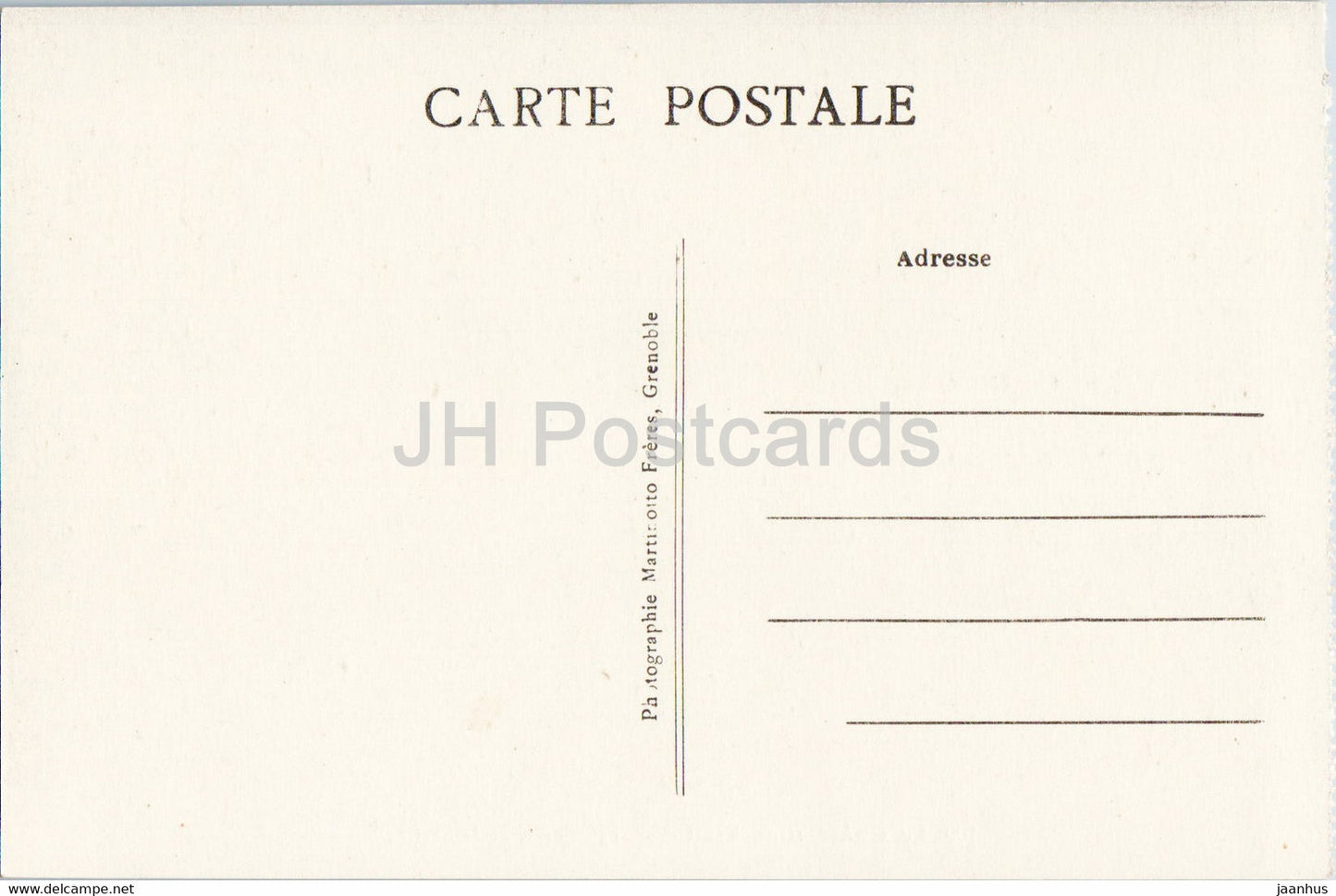 Le Chateau de Vizille - Tapisseries des Gobelins - 109 - Schloss - alte Postkarte - Frankreich - unbenutzt