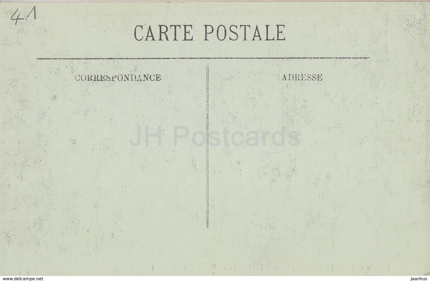 Chateau de Chaumont sur Loire - Facade - castle - old postcard - France - unused