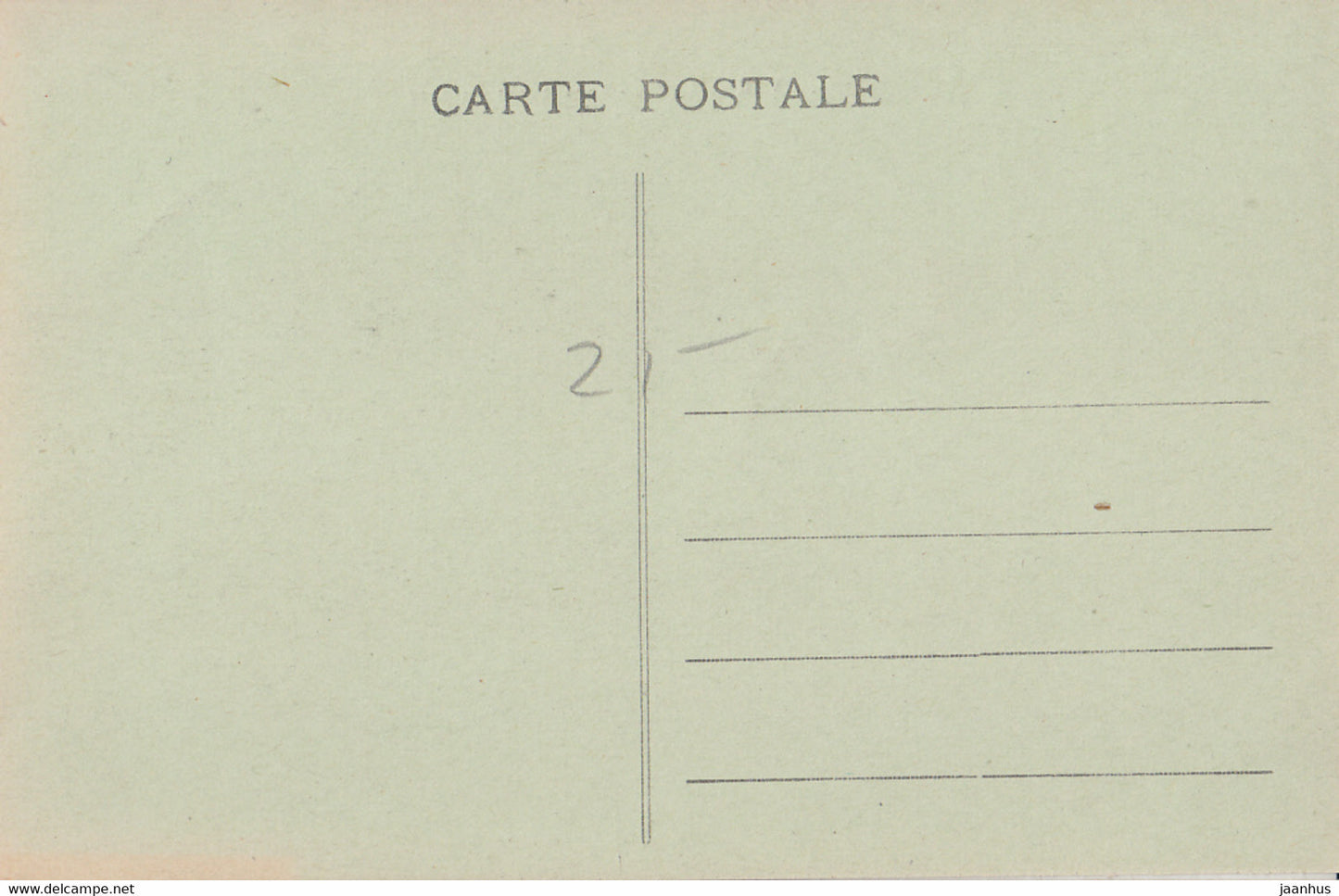 Versailles - Fassade Vue du Parc - alte Postkarte - 102 - Frankreich - unbenutzt