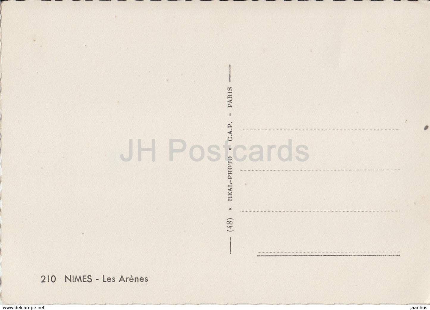 Nimes - Les Arenes - alt - 210 - Frankreich - unbenutzt