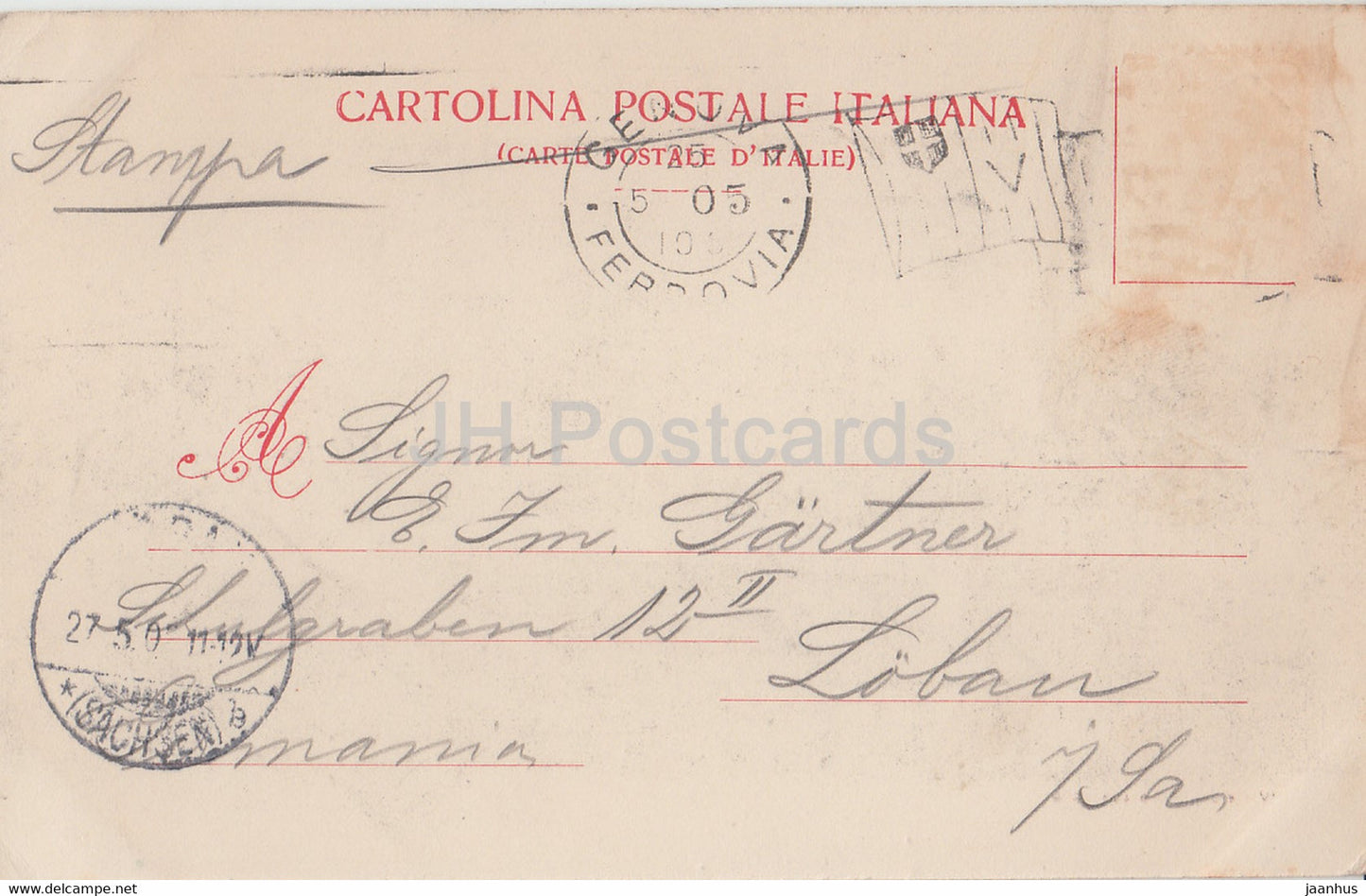 Genova - Genoa - General view - Varietas - 18281 - old postcard - Italy - used