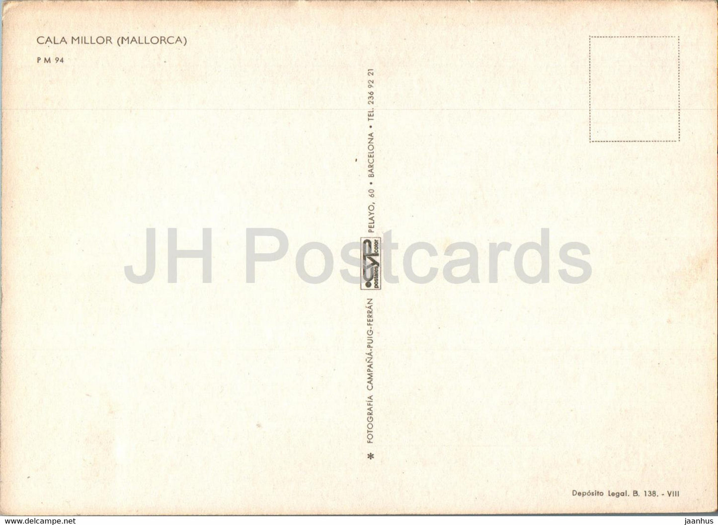 Cala Millor - Mallorca - 94 - Spain - unused