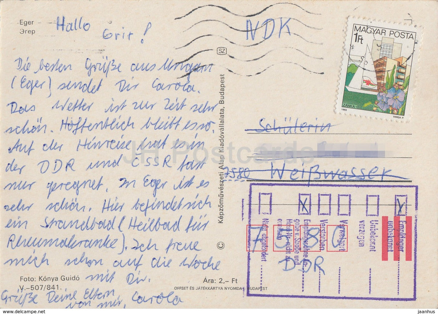 Eger - Hongrie - occasion