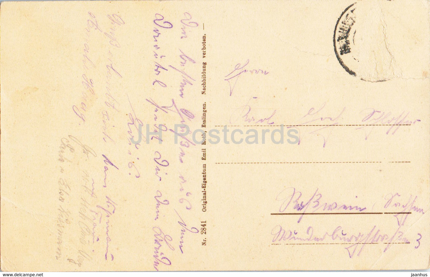 Hausen i T - 2841 - carte postale ancienne - Allemagne - utilisé