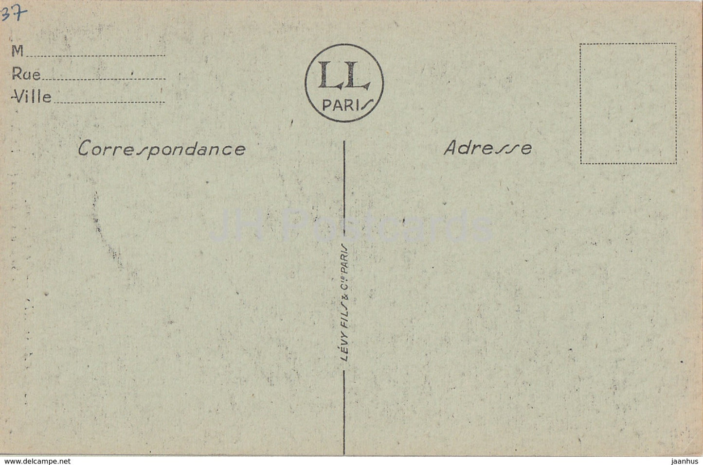 Langeais - Le Chateau - La Salle des Gardes - Schloss - 32 - alte Postkarte - Frankreich - unbenutzt