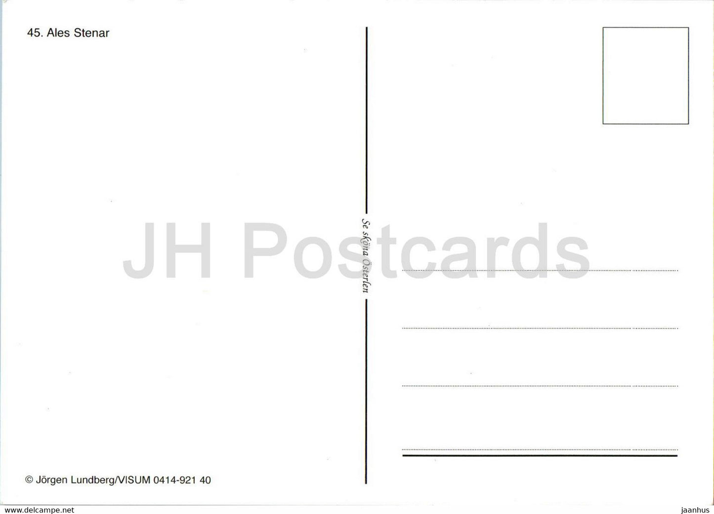 Ales Stenar - monde antique - 45 - Suède - inutilisé