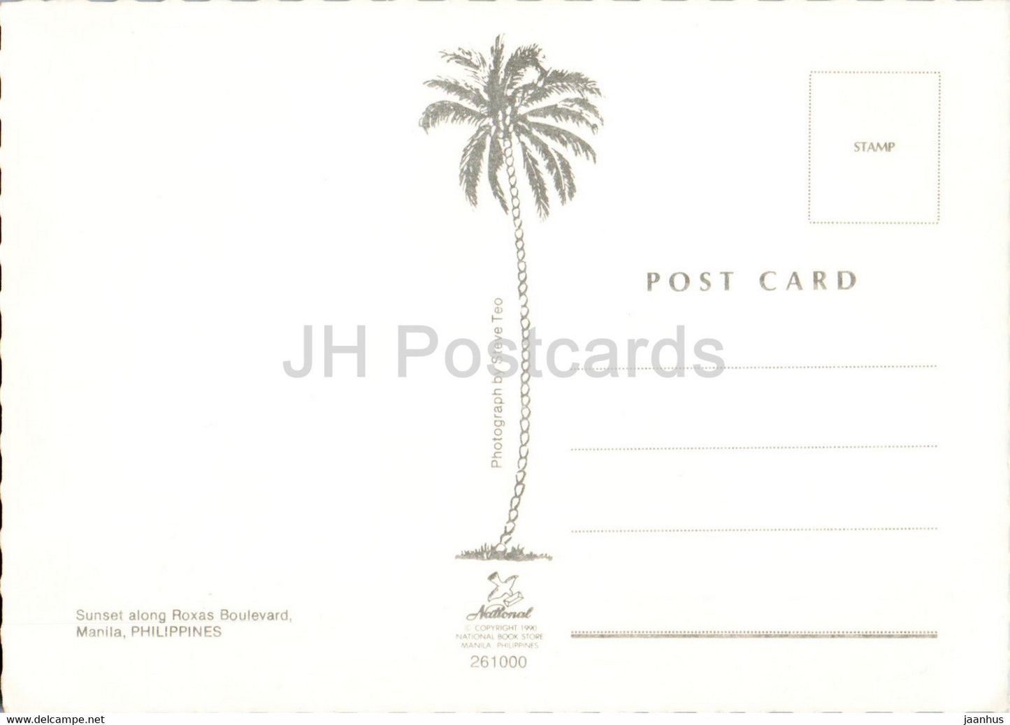 Sunset along Roxas Boulevard - Manila - Philippines - unused