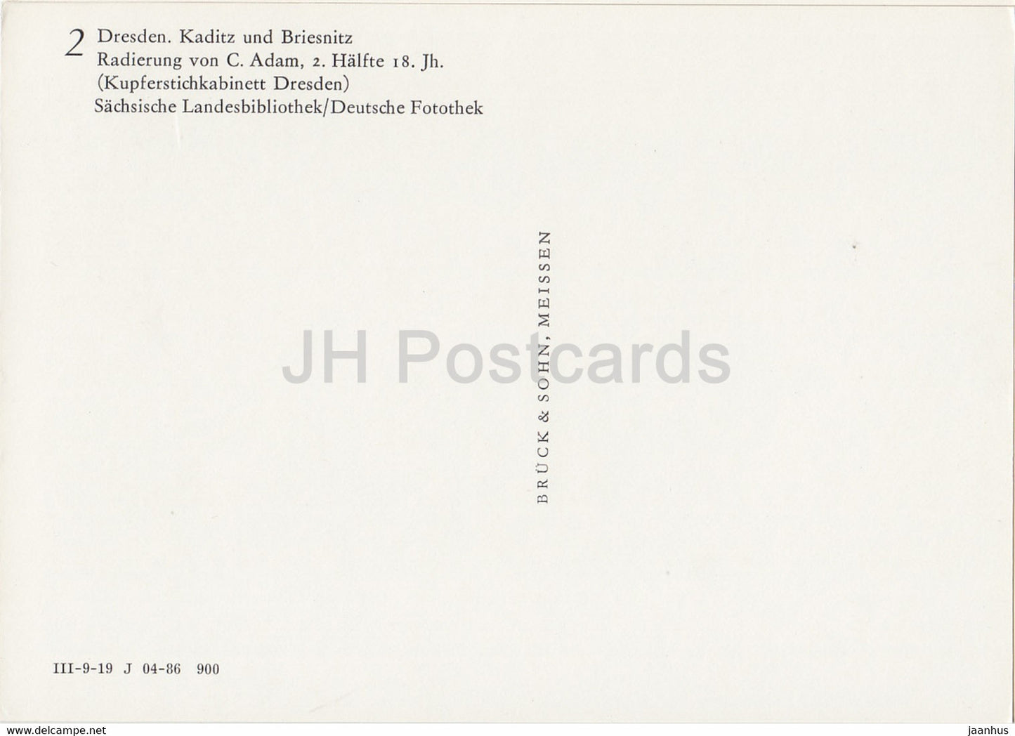 Dresde - Kaditz und Briesnitz - Alte Kirchen Dresdens - église - DDR Allemagne - inutilisé