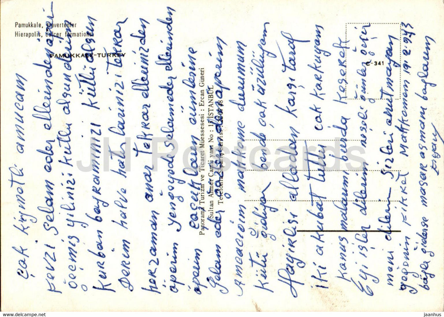 Pamukkale - Hierapolis - Calcer Formations - 20-1 - Turkey - used