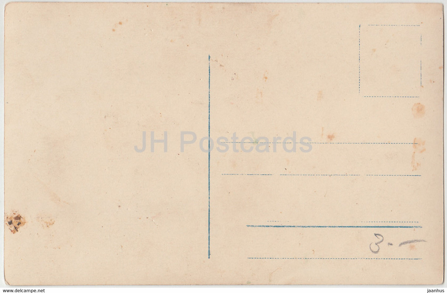 In einem kuhlen Grunde - couple - femme et homme - carte postale ancienne - Allemagne - inutilisée