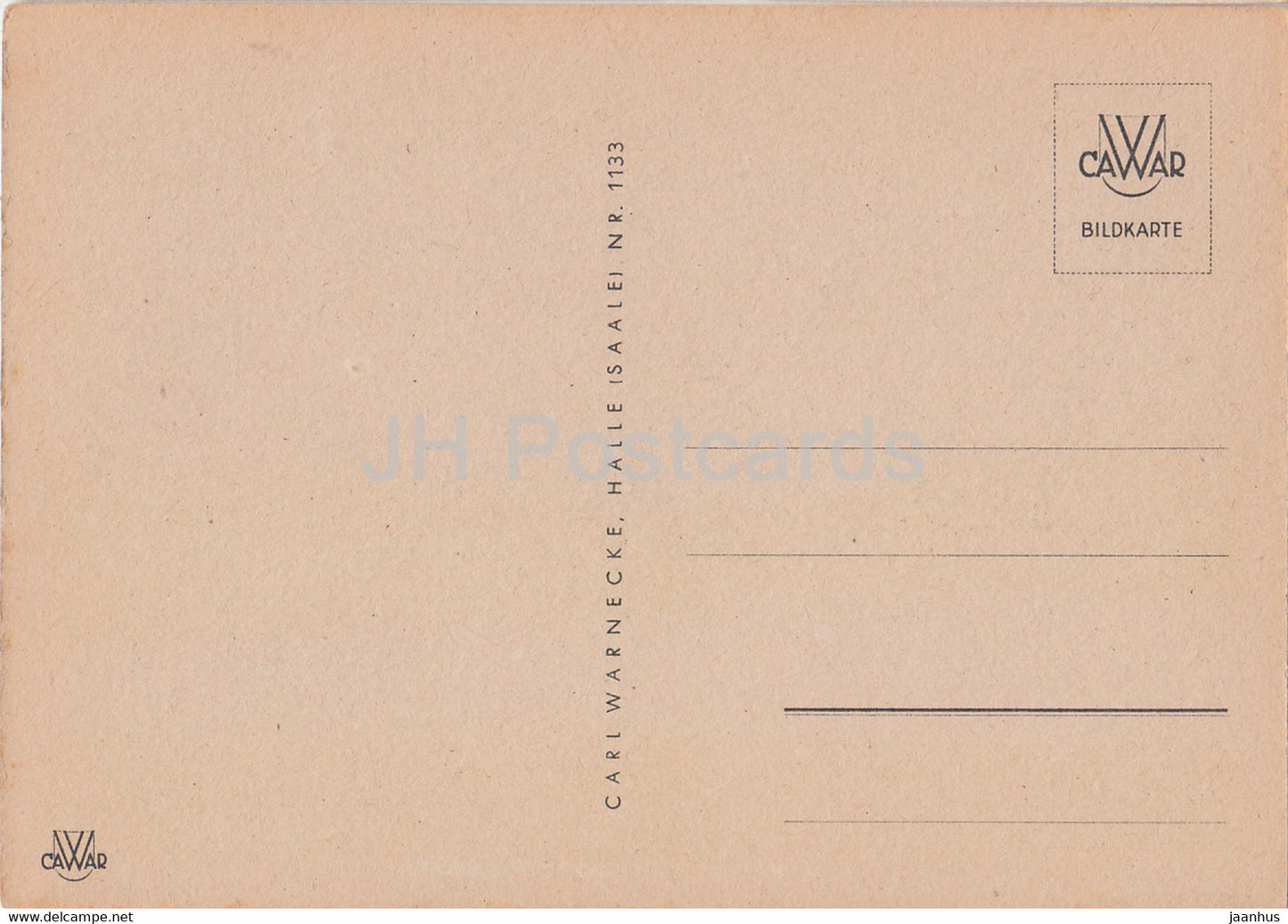 illustration - Seebach - Wagenbrechersee - old postcard - Germany - unused