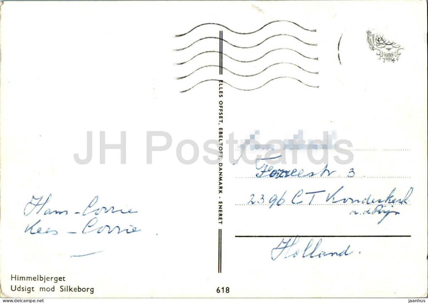 Himmelbjerget - Udsigt mod Silkeborg - 618 - Danemark - d'occasion