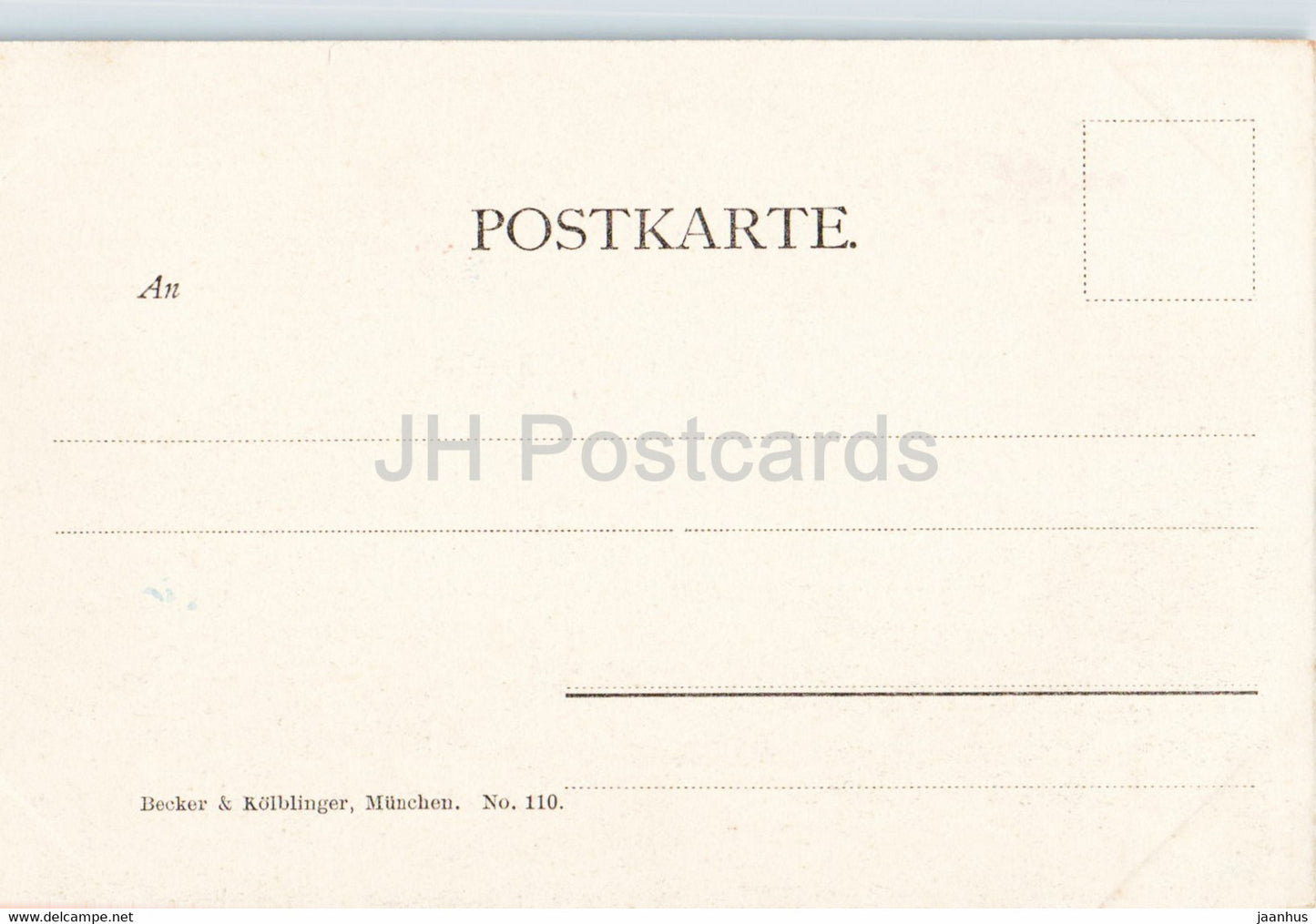 Munchen - Munich - Totalansicht vom Petersthurm - 110 - old postcard - Germany - unused