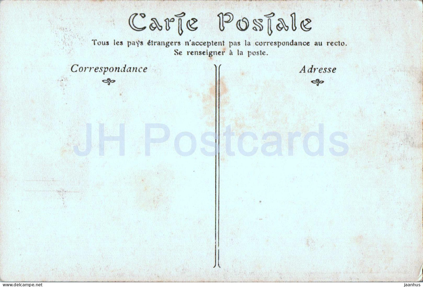 Château de Blois - Aile François I - Cheminée de la Salle des Gardes - château - 35 - carte postale ancienne - France - inutilisé