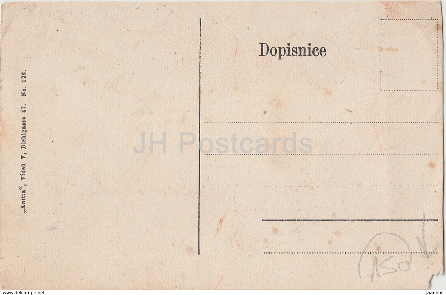 Sokoli u Trebice - alte Postkarte - Tschechien - unbenutzt