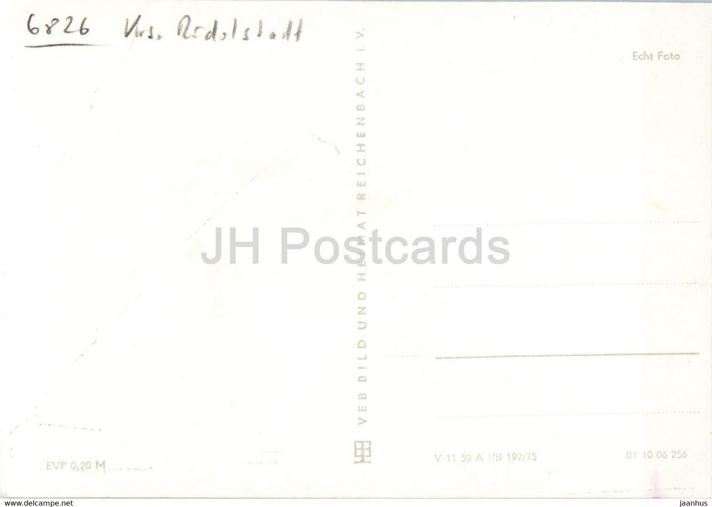 Sitzendorf - Thur Wald - FDGB Erholungsheim Max Kirchner - railway station - old postcard - Germany DDR - unused