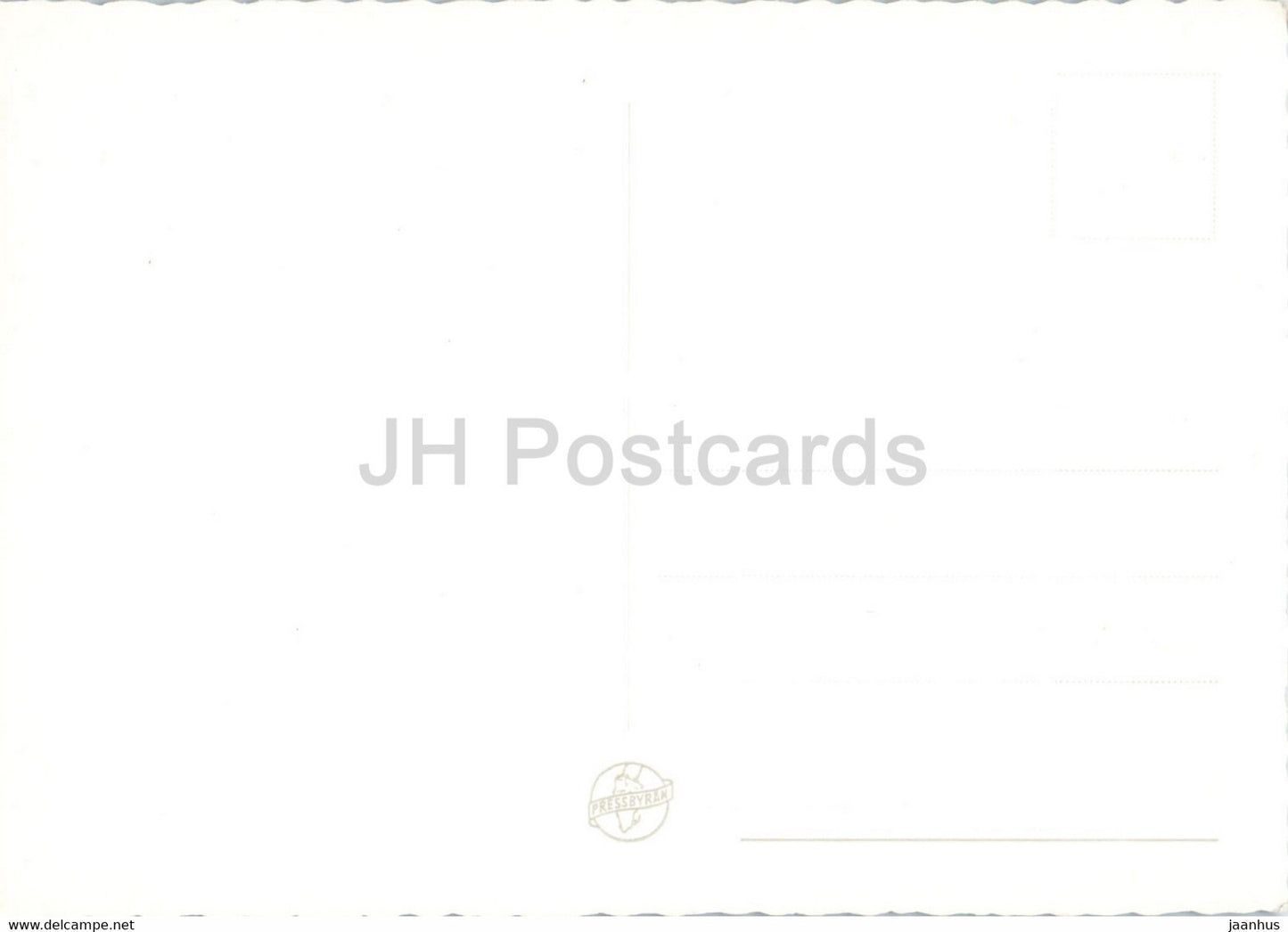 Utskit fran Tannforsen - 2723 - old postcard - Sweden - unused