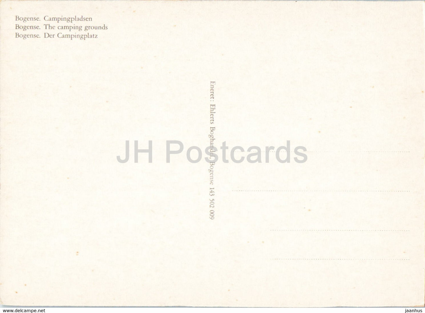 Bogense – Der Campingplatz – Dänemark – unbenutzt