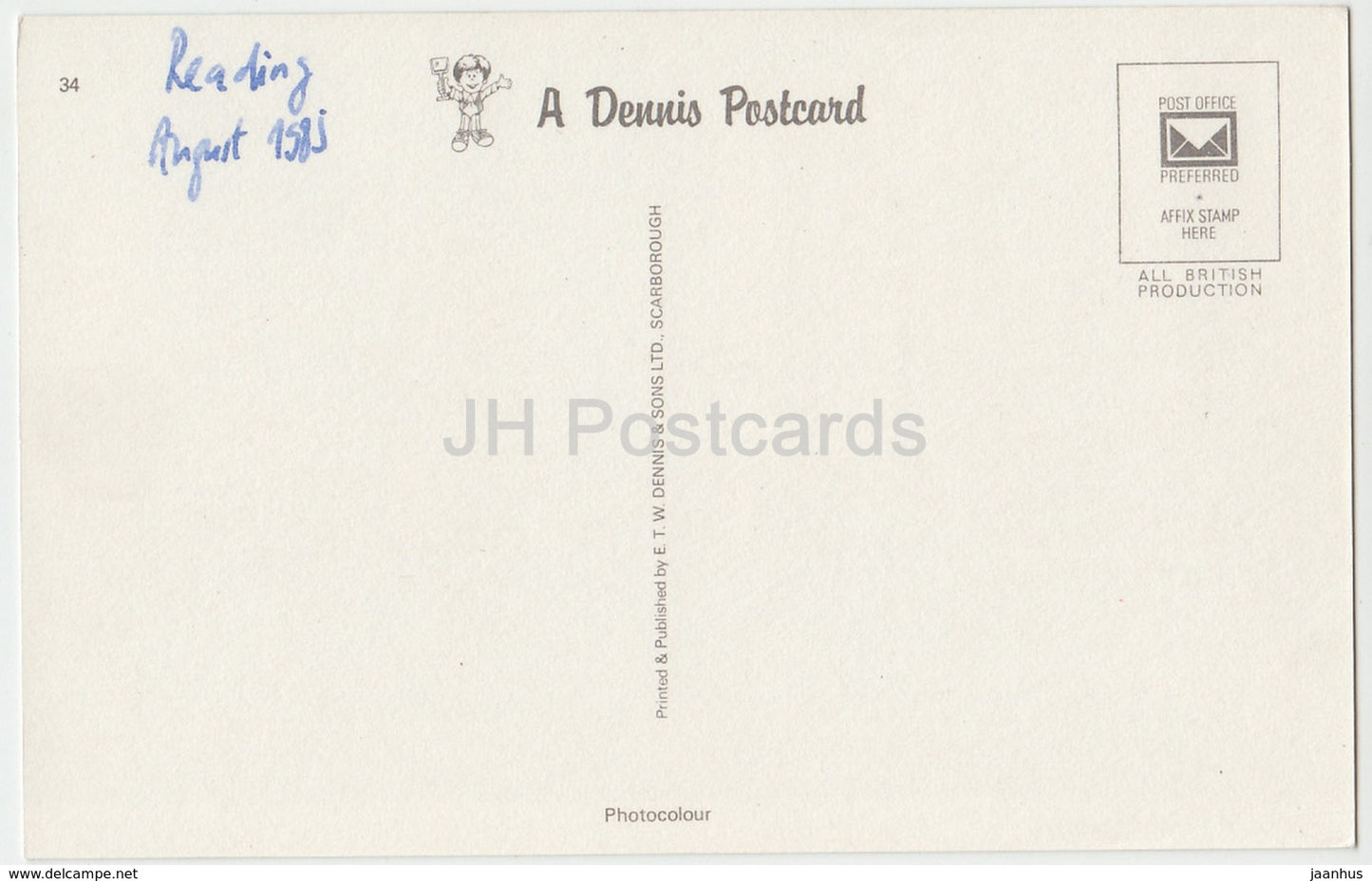 Reading - Civic Buildings - R.0357 - 1985 - United Kingdom - England - used